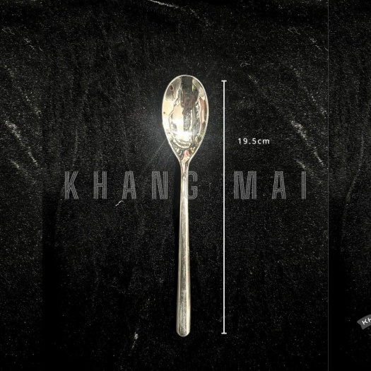 Thìa Súp Lỡ Cán Cong - Dài