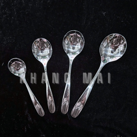 Set Thìa 1 (4 size) - Tròn